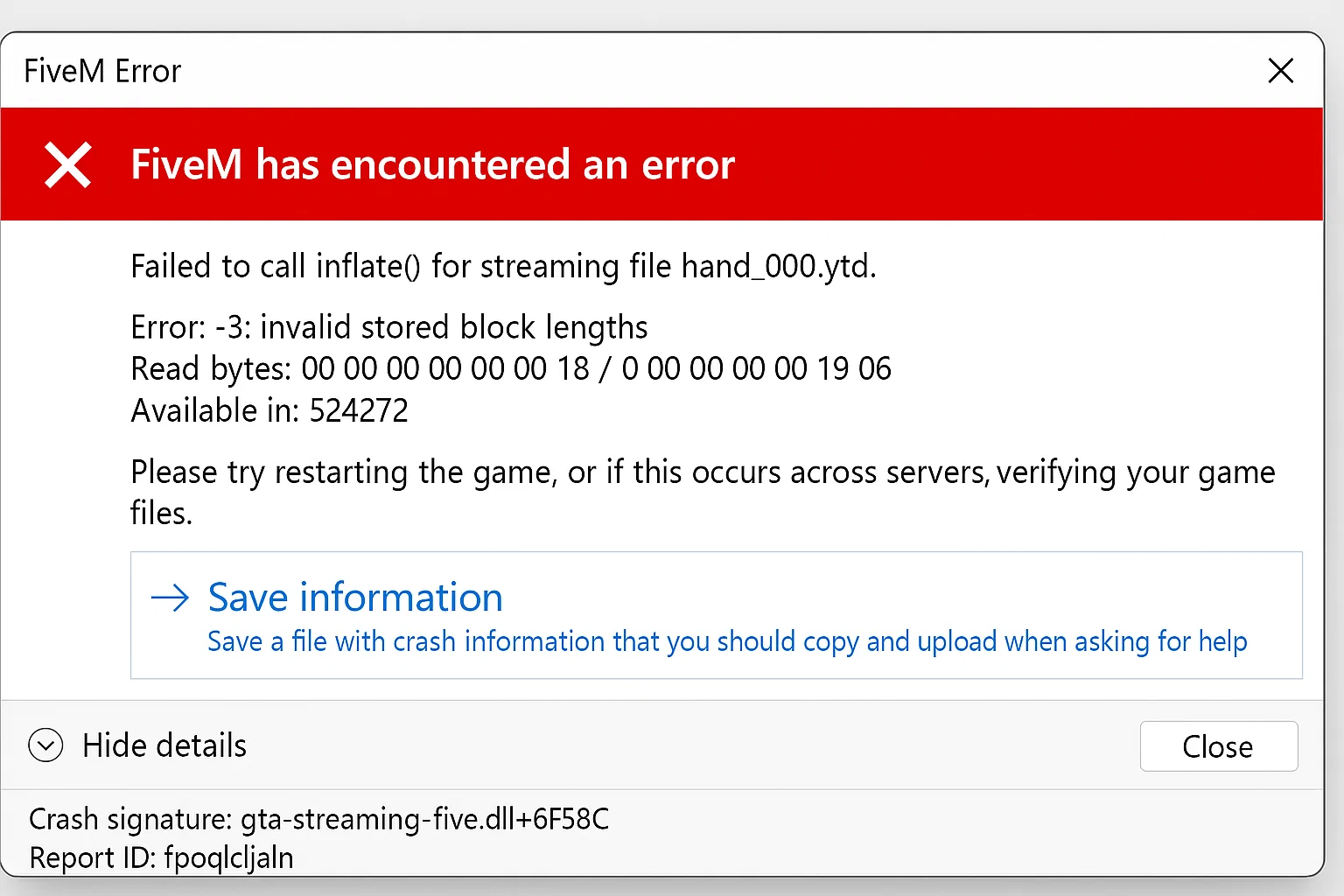FiveM Error Troubleshooting and Common Fixes