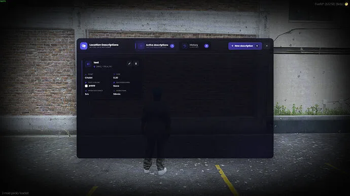 3D Scene Description