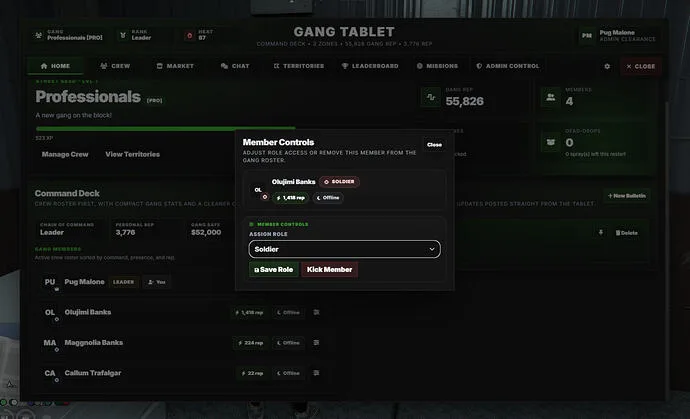 Advanced Gang System | QBCore, ESX, QBOX Compatible