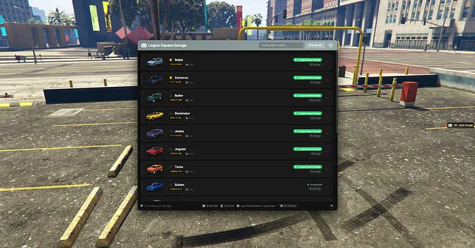 Advanced Garage System [ESX/QB/QBX]