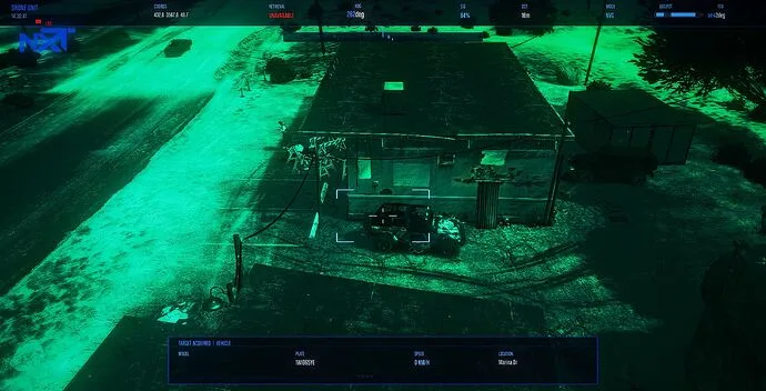 Advanced LSPD Police Drone | Facial ID, Physics, Synced Spotlight & Signal Jitter