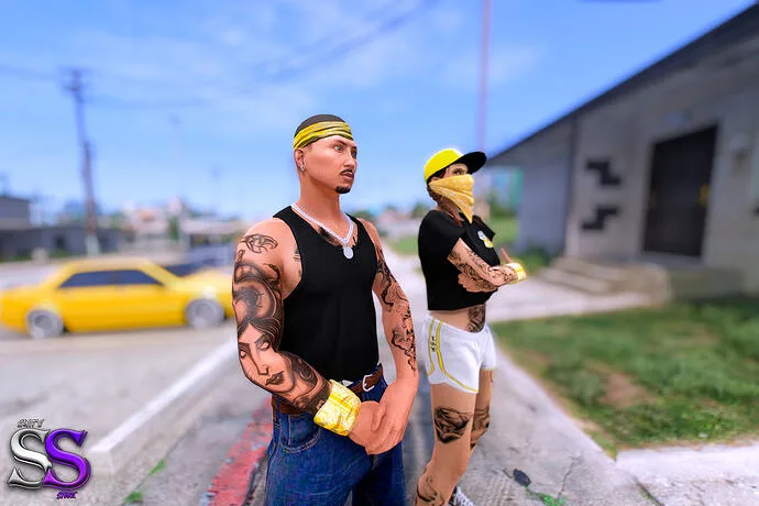 [CLOTHES] [ADDON] - LOS SANTOS VAGOS