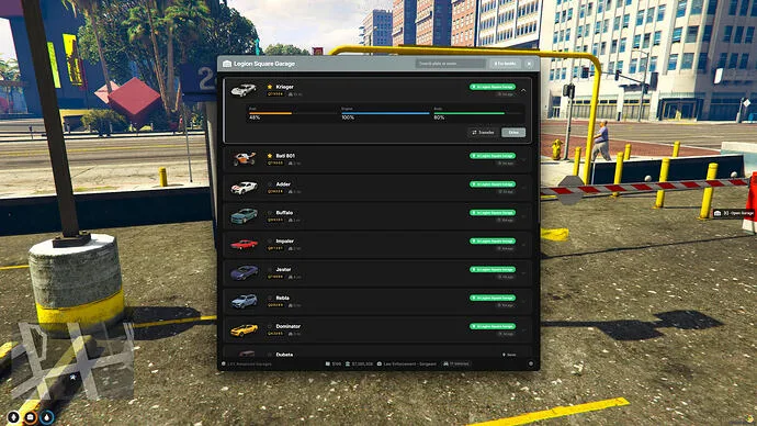 Complete advanced garage system with private, job, gang & impound support [esx] [qb] [qbx]