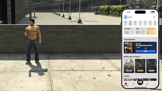 FiveM Gym System with Phone App | Realistic Workout Script, Dynamic Body Changes & Custom MLO
