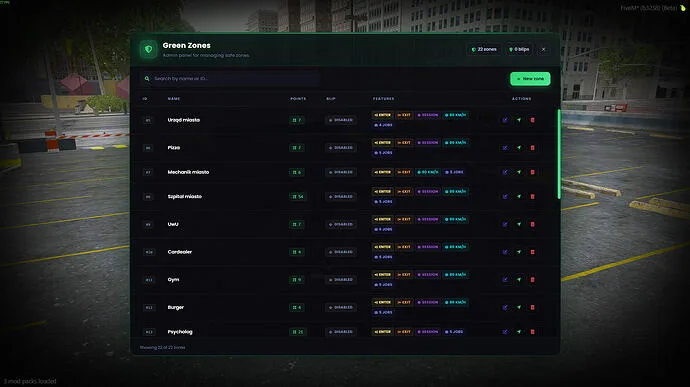 Green Zone System