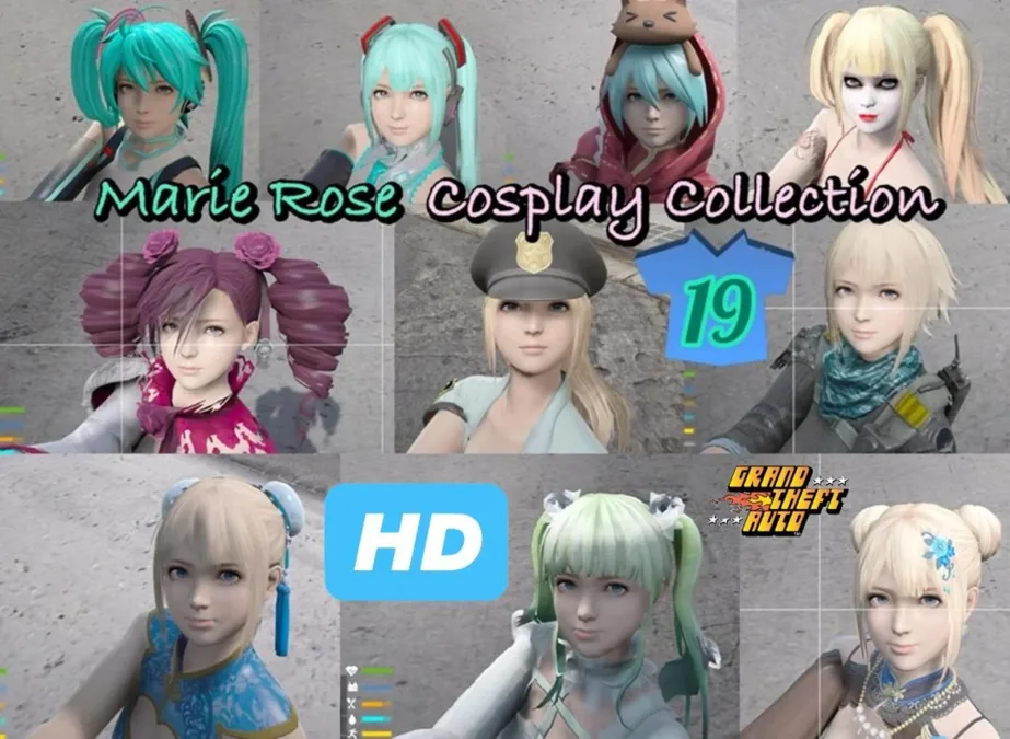 Marie Rose (DOA 5) [Add-On Ped]