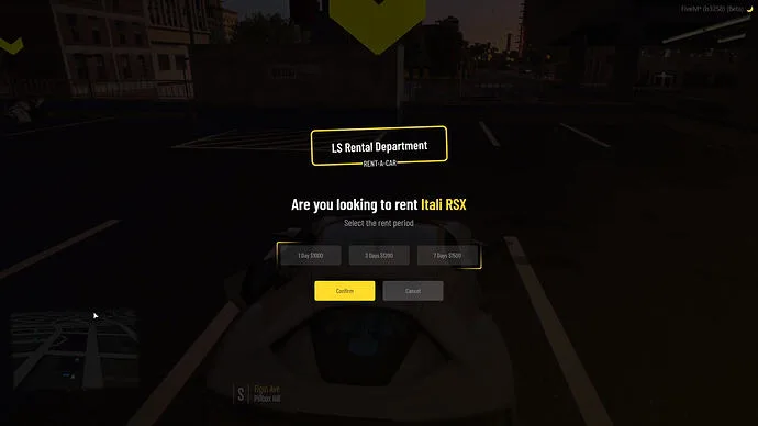 Most Advanced Rental System | Real-Time Vehicle Showcase | Garage Support