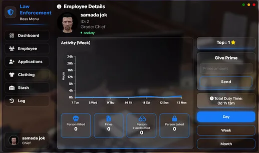 [QBCore/QBox/ESX] FIVEM BOSSMENU