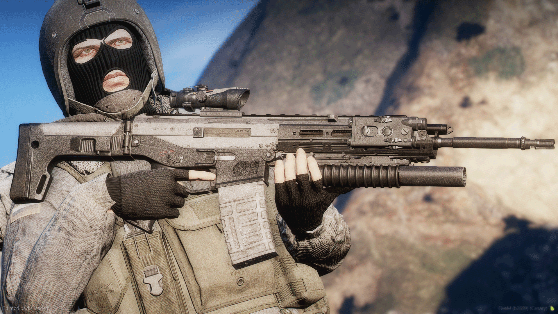 ACR From Call of Duty: Modern Warfare Remastered
