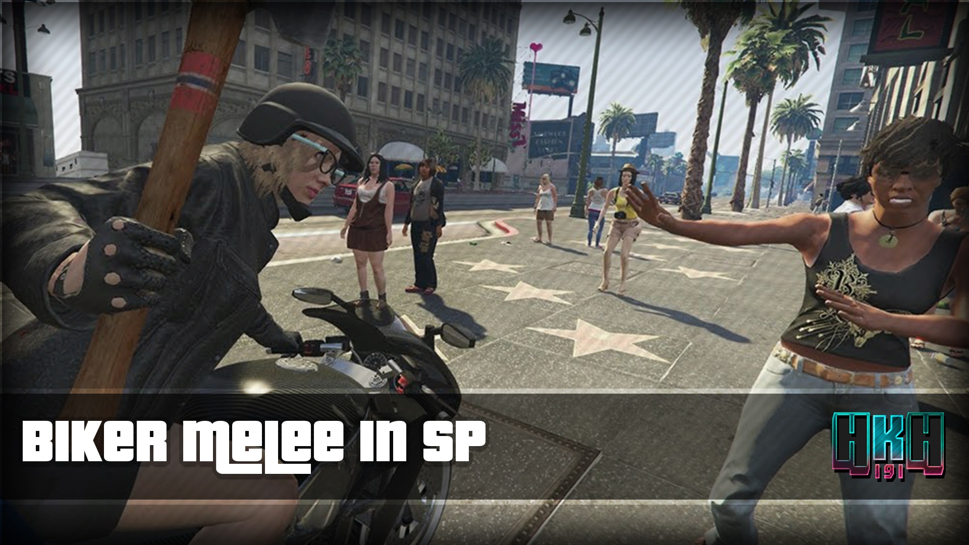 Biker Melee In SP