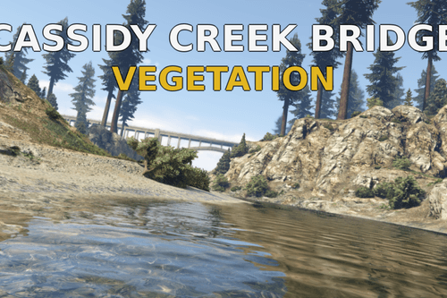 Cassidy Creek Bridge Vegetation