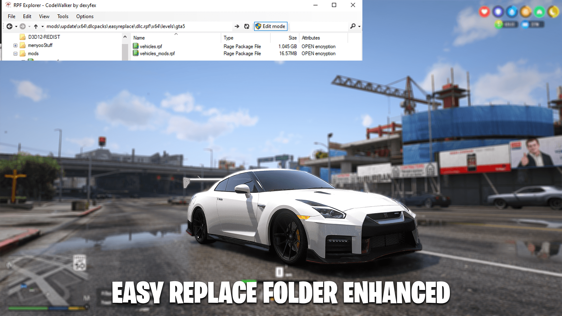 Easy Vehicle Replace For Enhanced