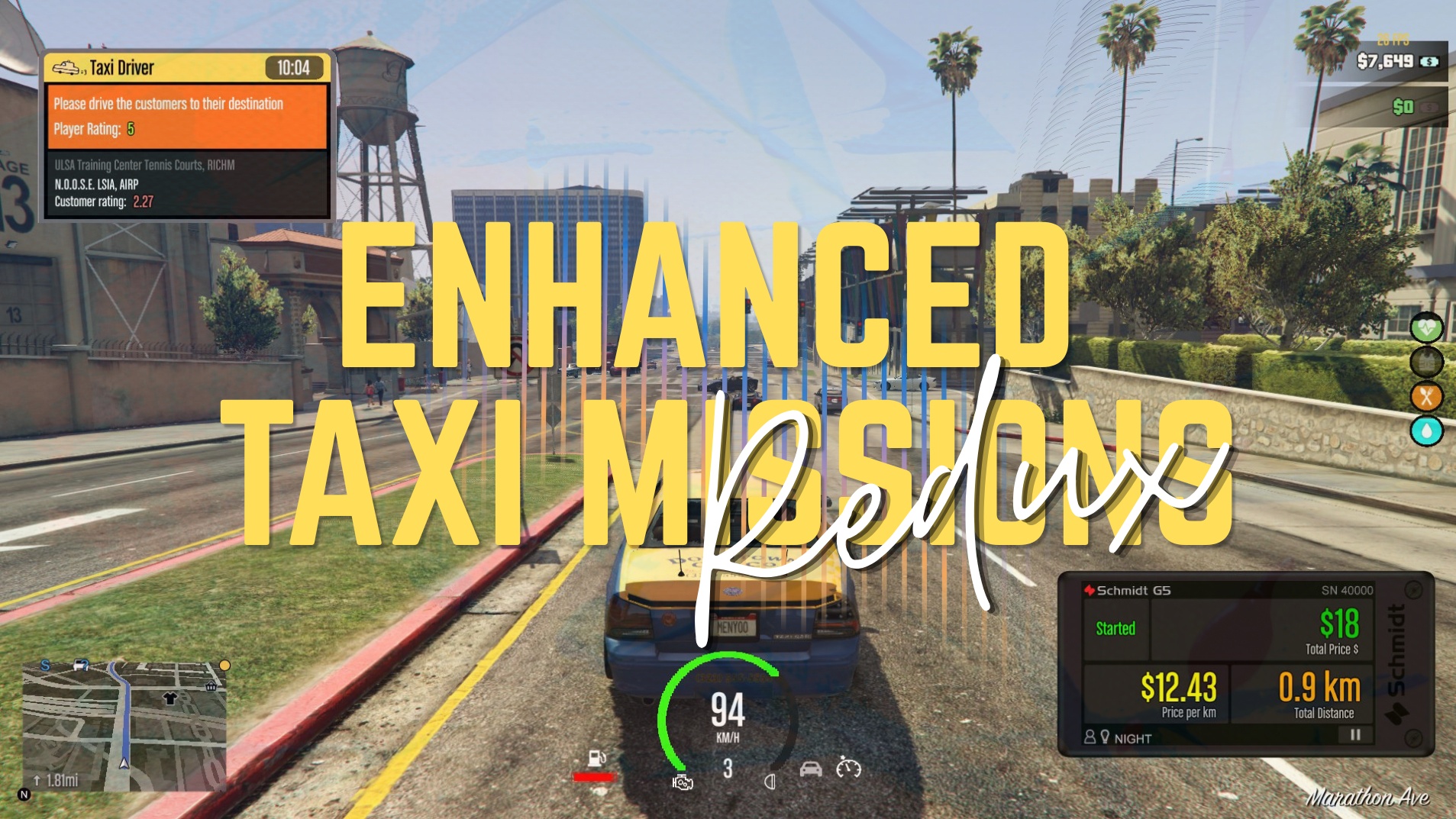 Enhanced Taxi Missions Redux