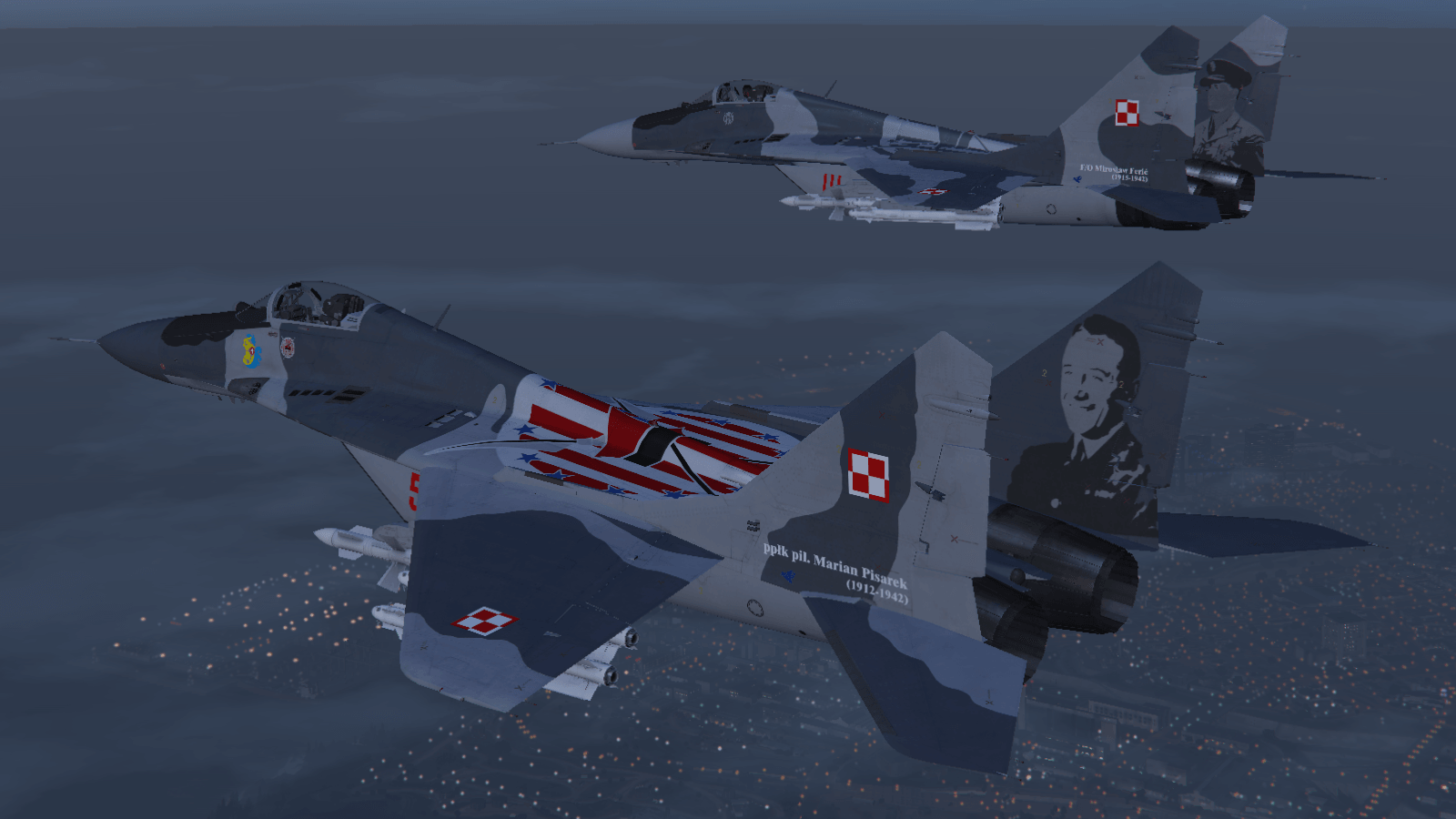 mig- polish air force - blt minsk mazowiecki - warsaw scythemen () (liveries)