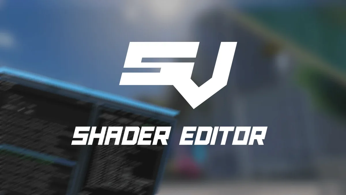 ShaderV | The Ingame Shader Editing Tool