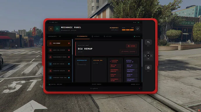 [UPDATE] bnExhaust: New items and features, valet mode and mechanic dashboard.