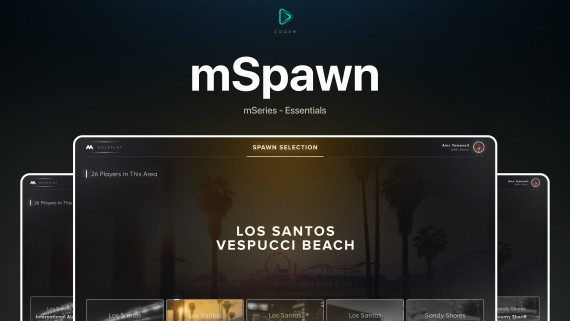 FiveM Mod CodeM mSpawnSelector — Spawn Location Picker