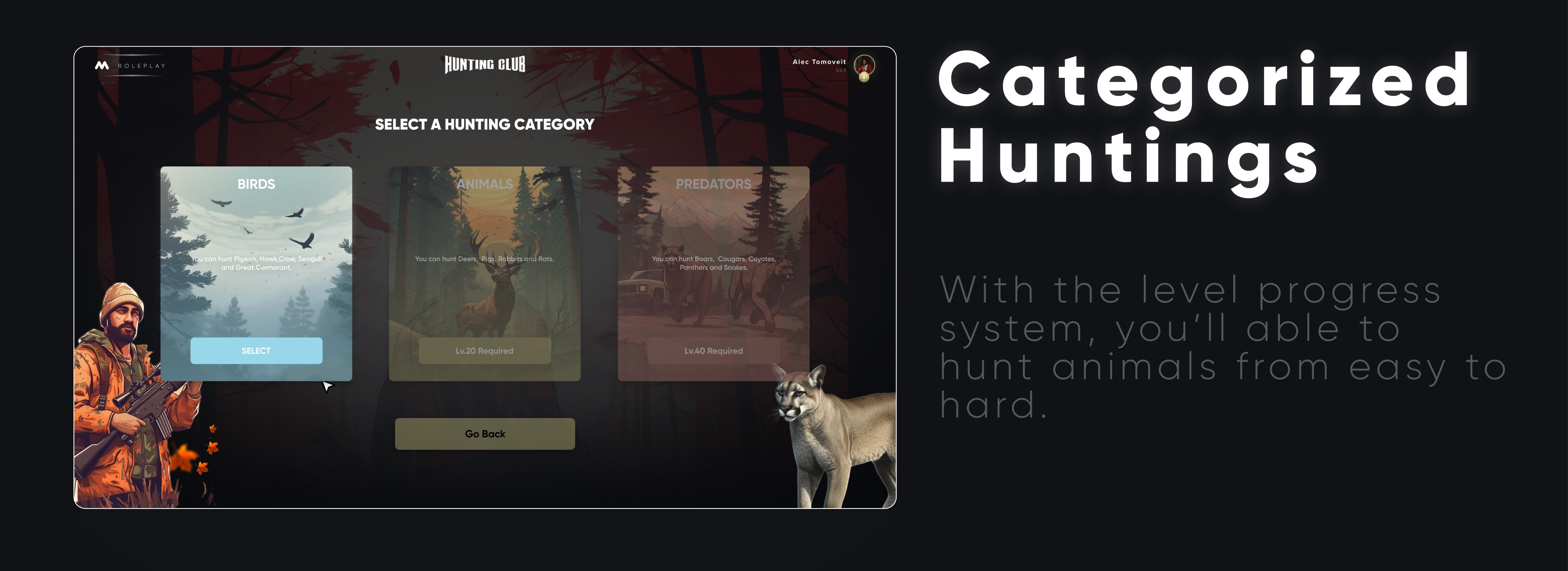 CodeM mHunting — Hunting & Wildlife System FiveM Mod CodeM mHunting — Hunting & Wildlife System