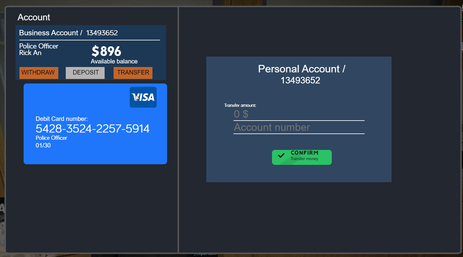FiveM Mod YOW Banking