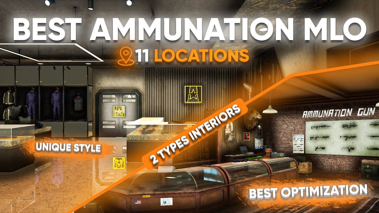 FiveM Mod KingMaps Ammunation MLO – 11 Locations 17