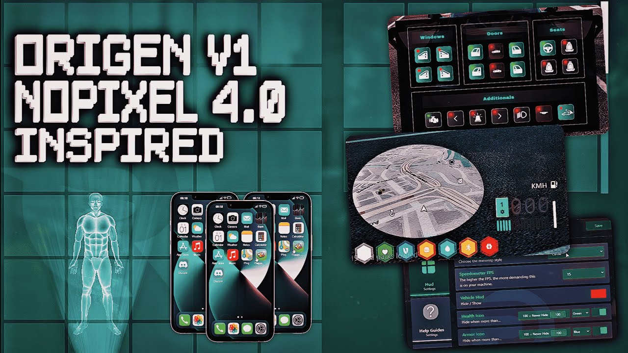 FiveM Mod NoPixel 4.0 (QBCore) ORIGEN V2 11