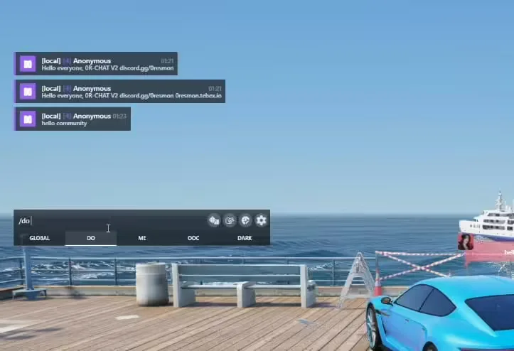 0r Chat V2 FiveM Script - esx 2