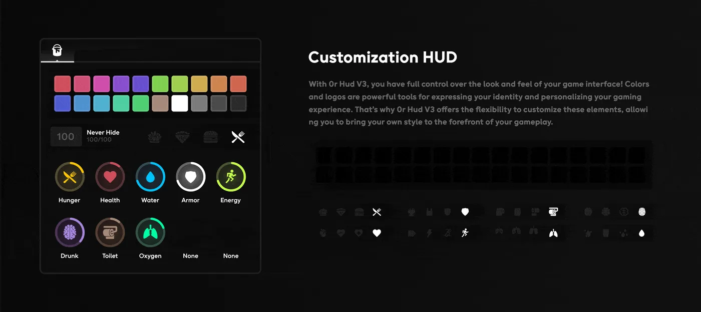 0R HUD V3 FiveM Script - esx 4