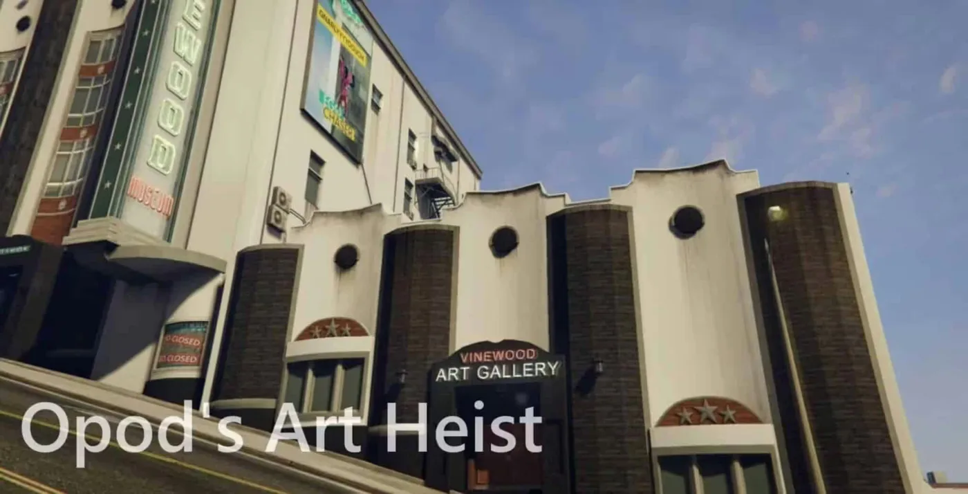 Art Gallery Heist (Script + Map) FiveM Script - esx 2