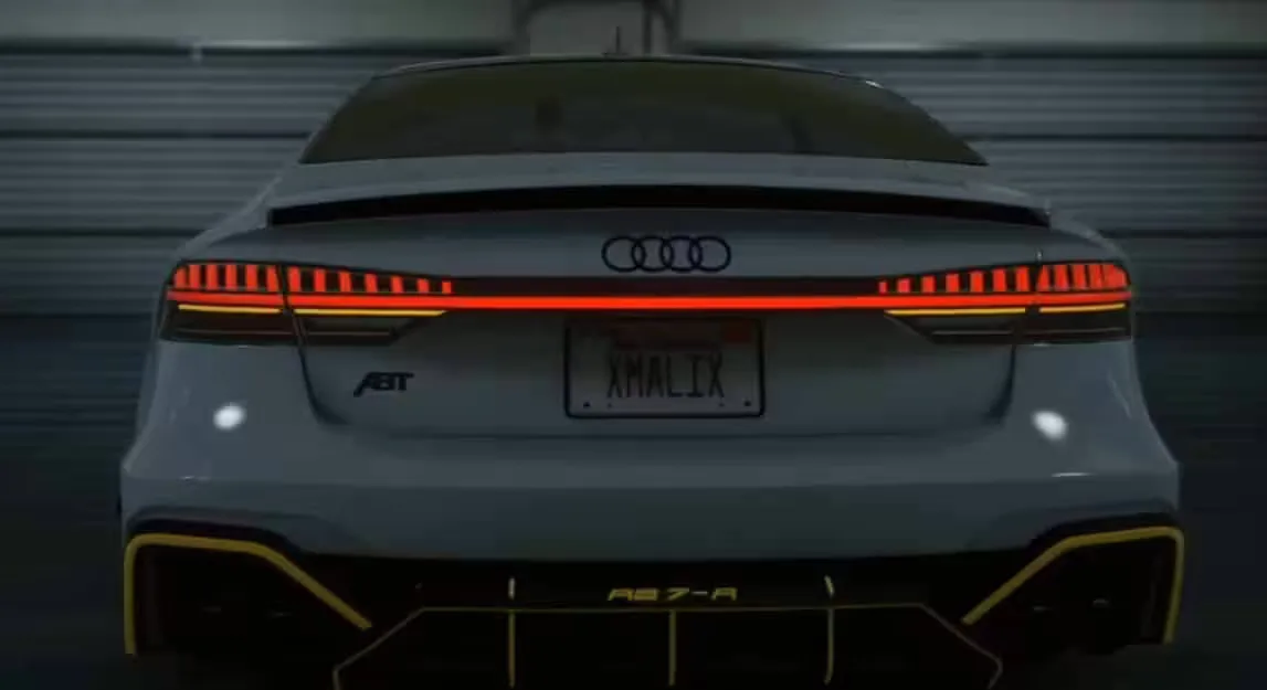 Audi RS7 R C8 ABT Animated Lights FiveM Script - esx 2