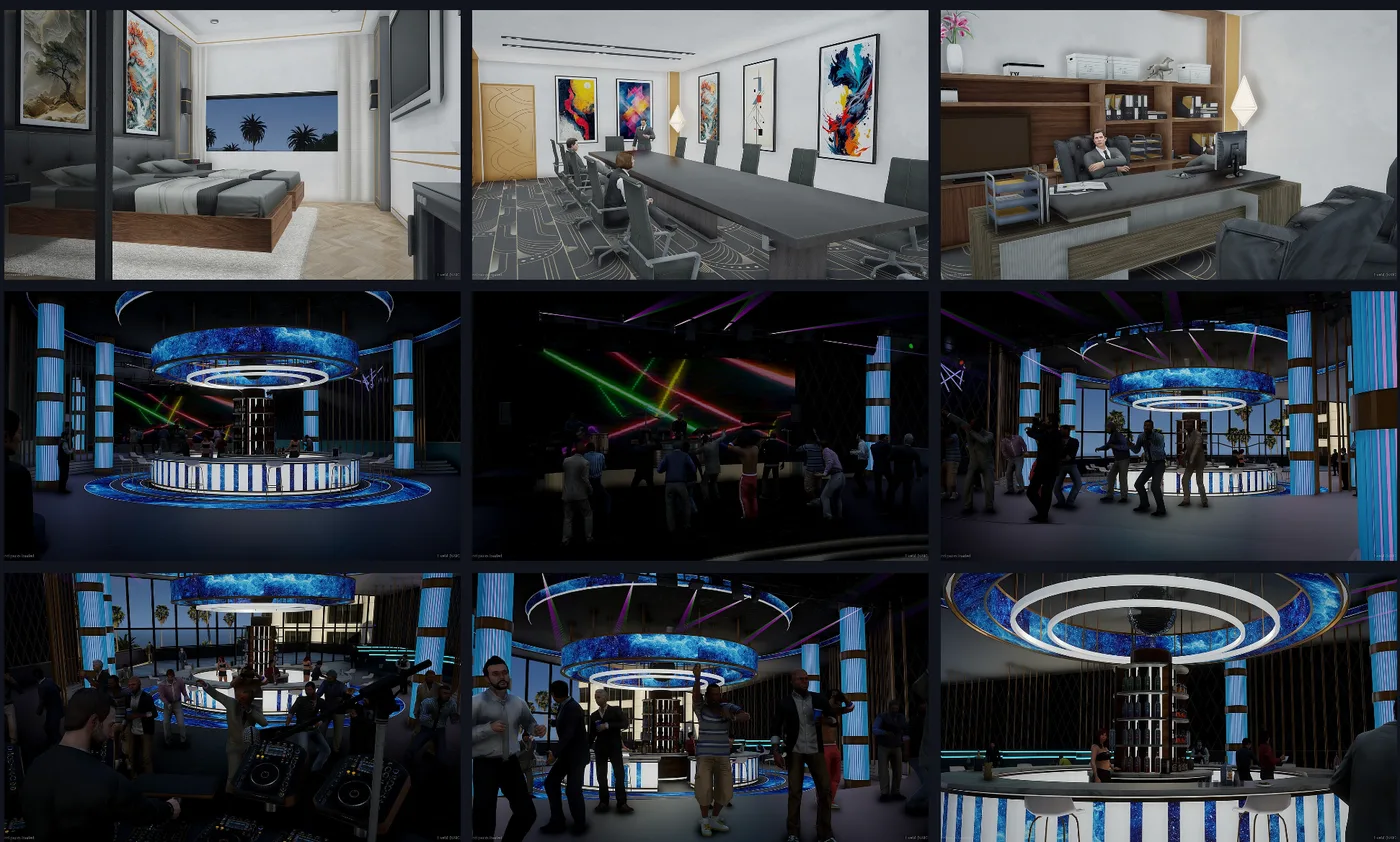 Casino Atlantis Club FiveM Script - esx 3