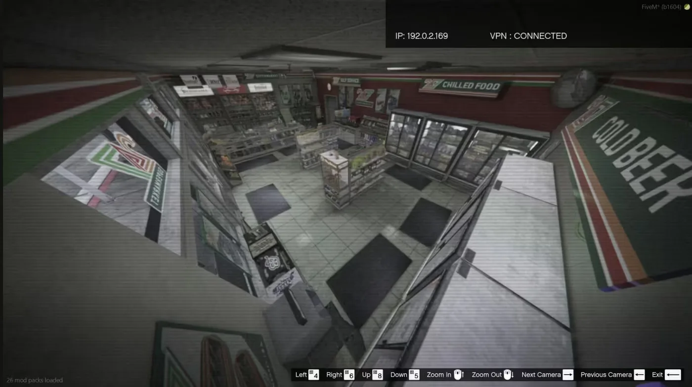 CCTV (Map+Script) FiveM Script - esx 6