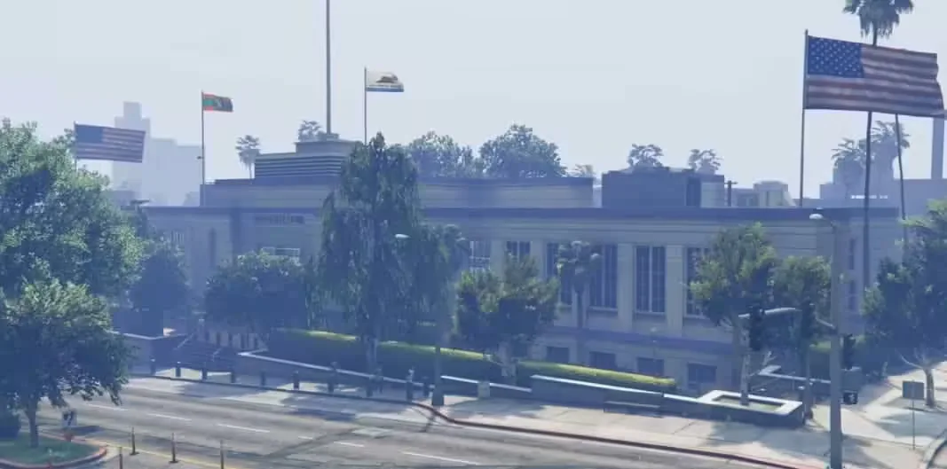 City Hall MLO Fluroine product preview for esx FiveM servers