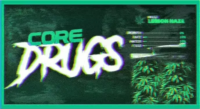 Core Drugs product preview for qbcore FiveM servers