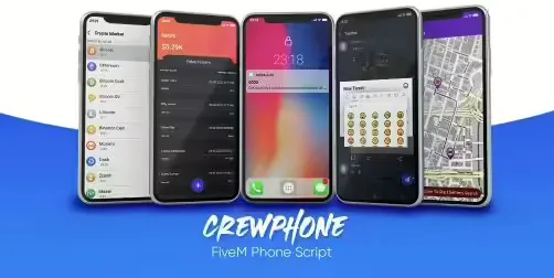 CrewPhone (best gcPhone) FiveM Script - esx 4