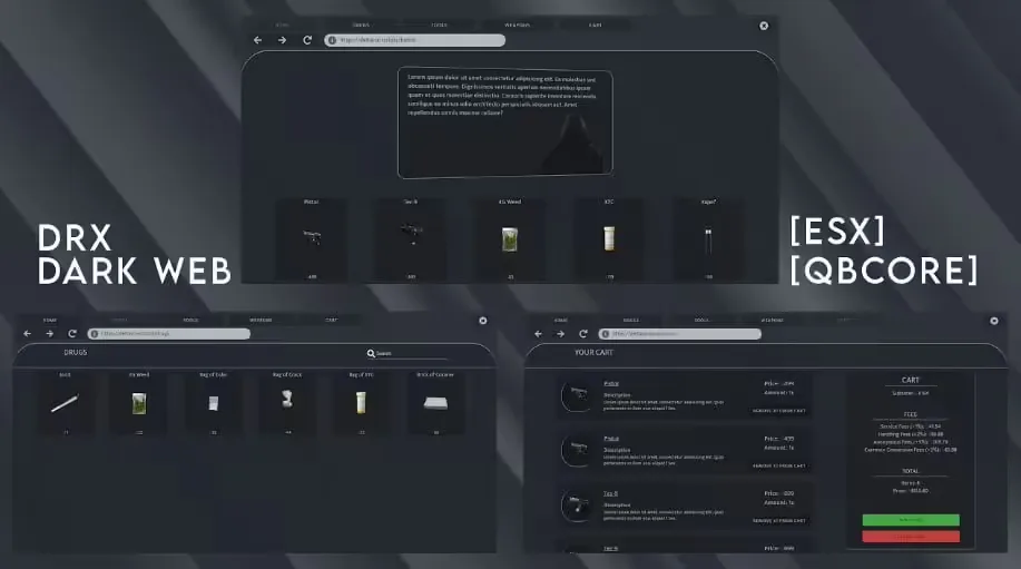 Dark Web (QB/ESX)