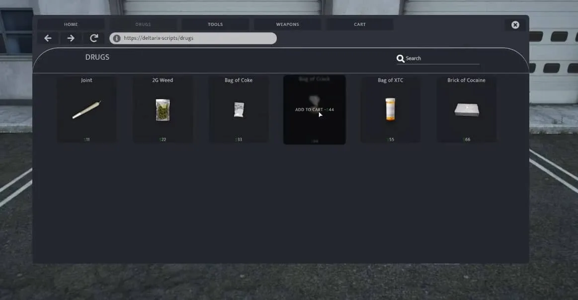 Dark Web (QB/ESX) FiveM Script - esx 2