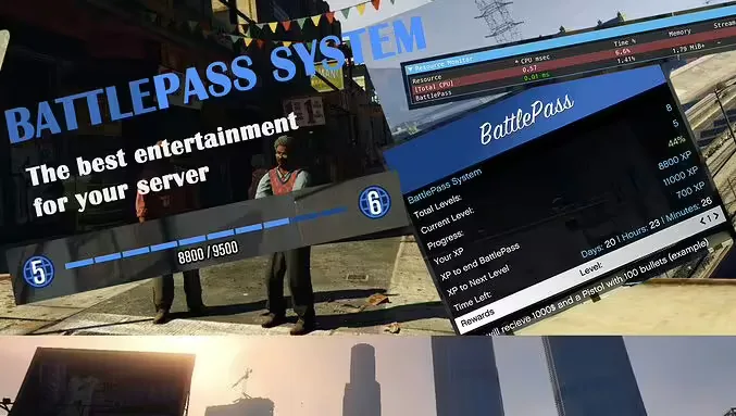 ESX Battlepass / XP Script