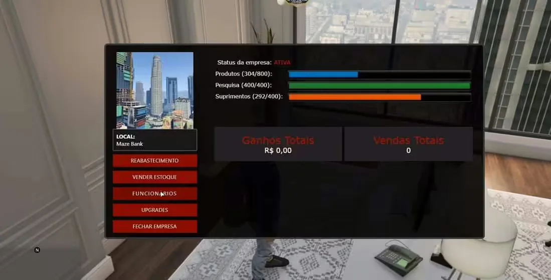 ESX CEO / Business Manager Simulator FiveM Script - ESX 2