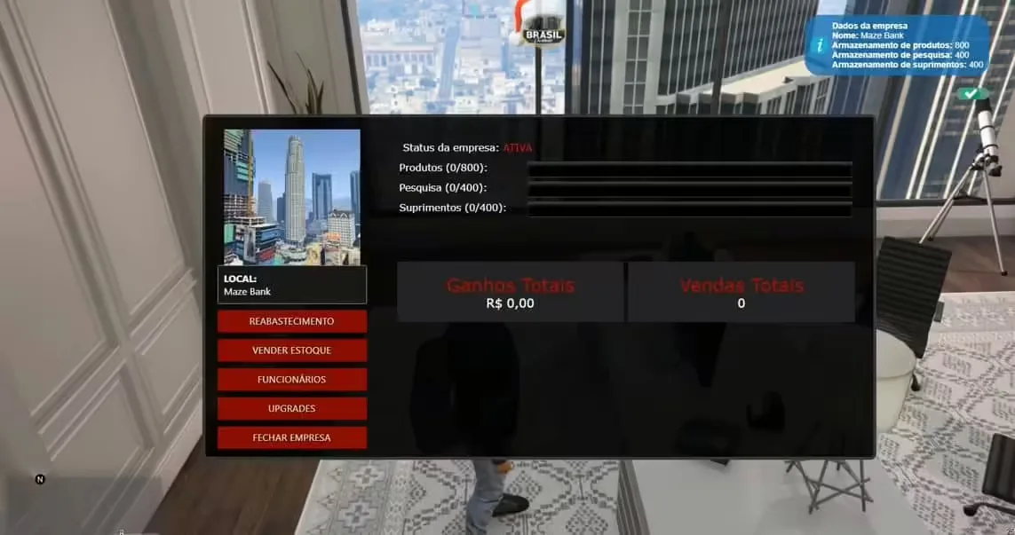 ESX CEO / Business Manager Simulator FiveM Script - ESX 4