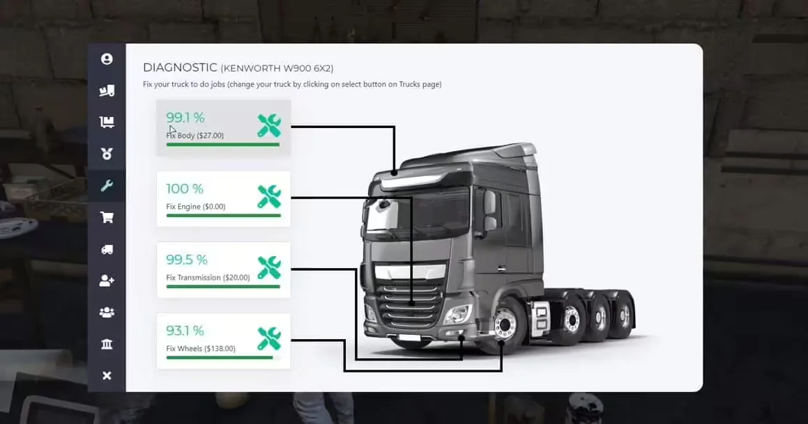 ESX EuroTrucker Simulator (like ETS/ATS) FiveM Script - esx 4