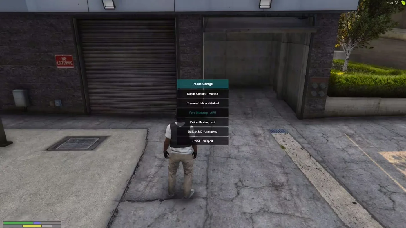 ESX Police Garage FiveM Script - esx 2