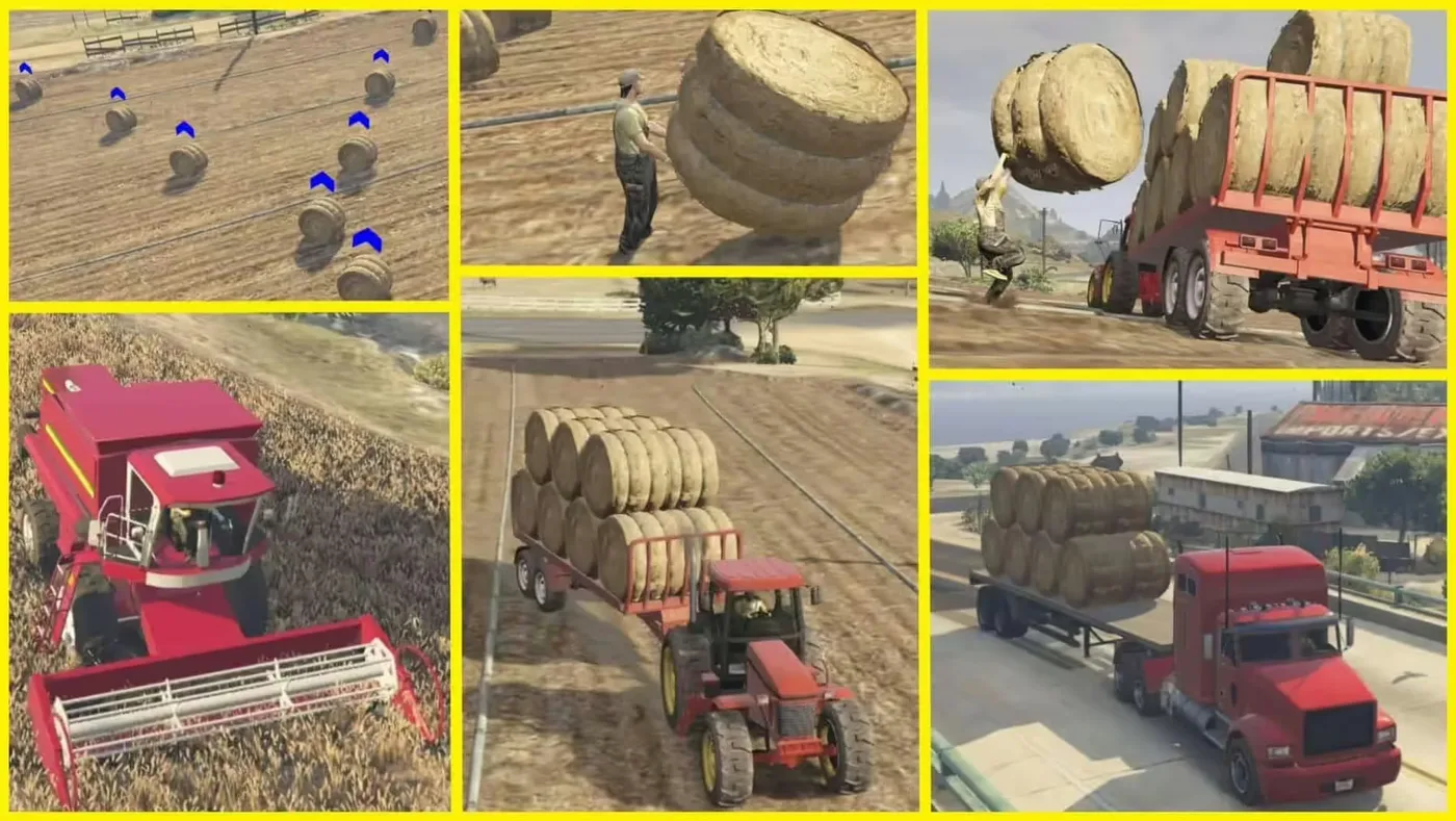 Farmer Simulator Job [AlmostStandalone] product preview for esx FiveM servers