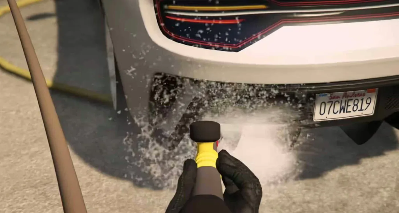 Pressure Washer Car Wash FiveM Script - esx 2