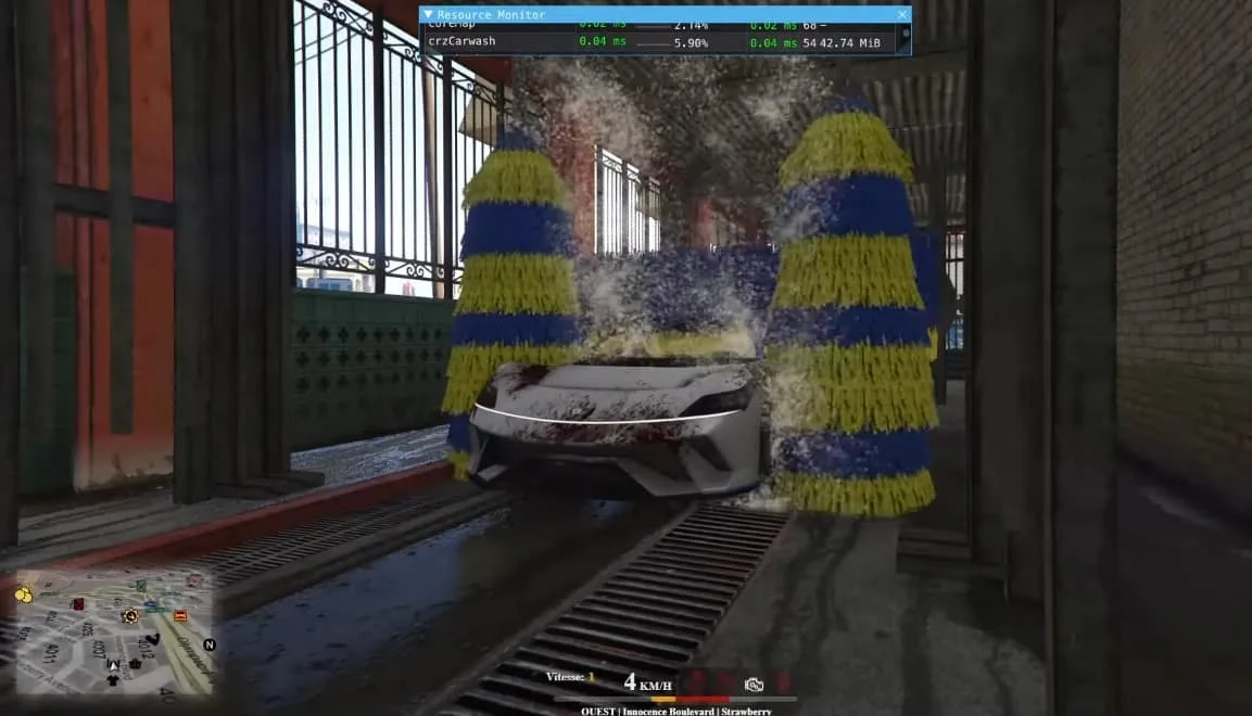 crz Car Wash (Self-Service) FiveM Script - esx 2