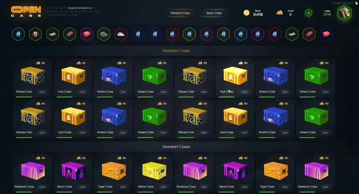 FiveM Case Opening Script | Loot Box