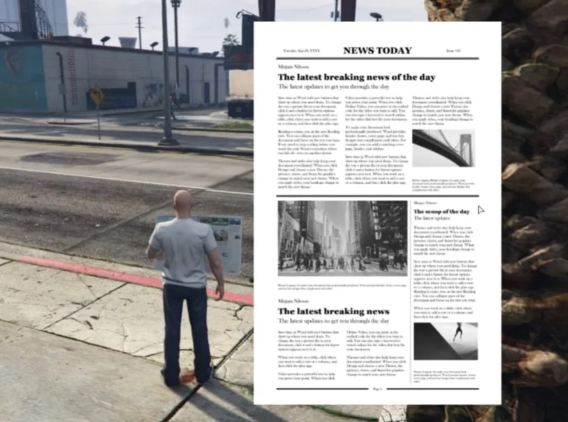 FiveM Comic/Newspaper Script FiveM Script - esx 2