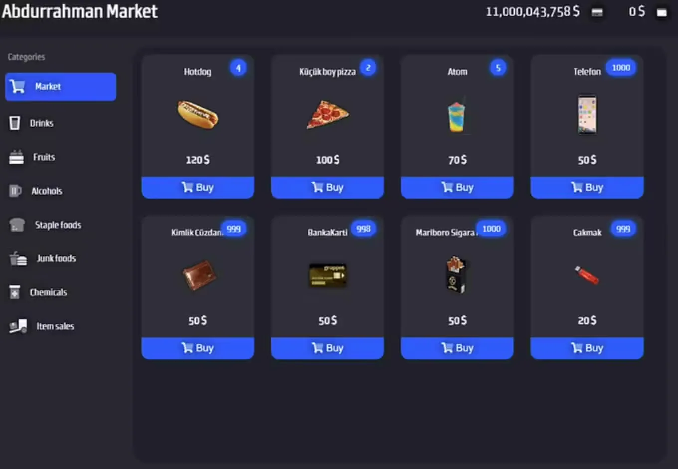 FiveM Marketplace Script (Player-Owned) FiveM Script - esx 3