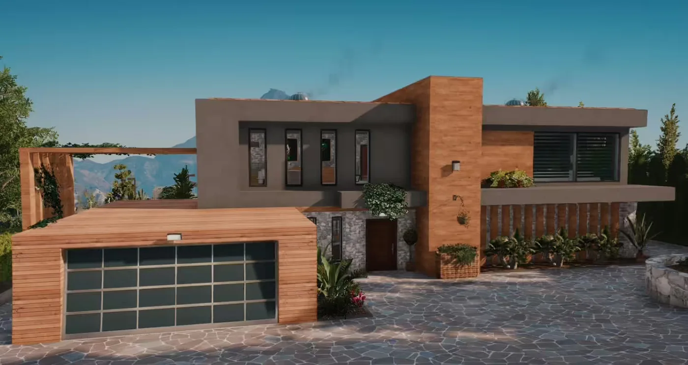 Forest Mansion MLO FiveM Script - esx 2