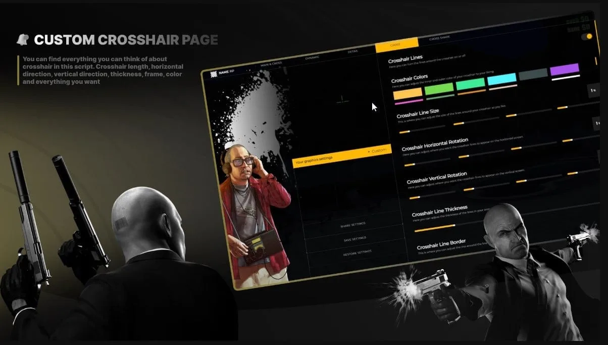 FPS Boost / Crosshair FiveM Script - qbcore 2