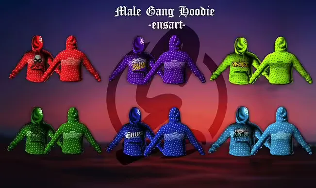 FiveM Fullscale Gang Clothes Pack FiveM Script - esx 11